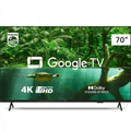 Imagem da oferta Smart TV Philips 70" 4K Ultra HD WI-FI HDMI Dolby Vision/Atmos Google TV - 70PUG7408