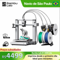 Imagem da oferta Bambu Lab A1 Combo 3D Printer with AMS Lite 500mms Ultra-Fast Printing Auto Leveling Robust Direct Extruder Engineer Fi