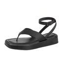 Imagem da oferta Sandália Flatform GiGiL Tamanco Chinelo Dedo Asa Delta Preto