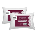 Imagem da oferta Kit 2 Travesseiro Antialérgico 50x70 Extra Firme Branco