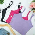 Imagem da oferta Kit 5 Top Feminino Regata Alcinha Canelado