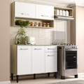 Imagem da oferta Armário Cozinha Compacta Arizona Tiny Carraro (Branco)