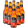 Imagem da oferta Pack Cervejas Estrella Galicia Pilsen 355ml - 6 Unidades