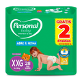 Imagem da oferta Fralda Personal Baby Protect & Sec XXG com 28