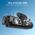 Imagem da oferta Tronsmart caixa de som Mirtune C3 com Auracast Sincronização à prova d'água IPX7 potência de 30W Bluetooth