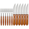 Imagem da oferta Mor - Conjunto Churrasco Garfo e Faca 12 Peças