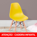 Imagem da oferta Cadeira Eames Eiffel Kids Amarela Vestcasa