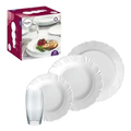Imagem da oferta Aparelho de Jantar Pétala Duralex Opaline 16 Peças Branco
