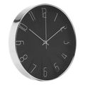 Imagem da oferta Relógio De Parede Wolff Modern De Plástico Preto
