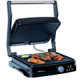 Imagem da oferta Grill Elétrico Mallory Asteria – Multifuncional, Placas Antiaderentes, 180º de Abertura, Controle de Temperatura 5 Posições- 127V