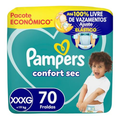 Imagem da oferta Fralda Pampers Confort Sec XXXG, 70 Unidades
