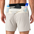 Imagem da oferta 2026 Novos Shorts Masculinos de Camada Única em Tecido de Secagem Rápida Cor Sólida para Corrida Fitness Esportes