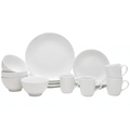 Imagem da oferta Aparelho de Jantar 16 Peças Schmidt Porcelana - Redondo Branco Universal