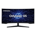 Imagem da oferta Monitor Gamer Curvo Samsung Odyssey G5 34" WQHD Ultrawide 165Hz 1ms HDMI e DP Freesync Premium - LC34G55TWWLMZD