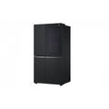 Imagem da oferta Geladeira Smart LG Inverter Side by Side InstaView 647 litros Cor Black Inox (GC-V257SQV)