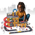 Imagem da oferta Pista De Carrinhos Brinquedo Infantil Corrida Lava Rápido 3 Andares Acompanha 4 Carrinhos