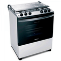 Imagem da oferta Fogão Brastemp 5 Bocas BFS5ECBUNA com Mesa de Inox e Turbo Chama Bivolt Branco