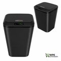 Imagem da oferta Lixeira Quadrada Preta 16L Inteligente Automática com Sensor para Banheiro e Cozinha