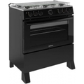Imagem da oferta Fogão 6 Bocas a Gás Itatiaia Star New com Acendimento Automático e Forno 82l Preto Bivolt