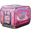 Imagem da oferta Barraca Infantil Caminhão de Sorvete Rosa Pop-Up Brinquedo Educativo de Faz de Conta para Meninas e Meninos de 2 a 6 Anos Presente de Criativo