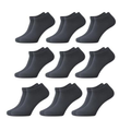 Imagem da oferta Kit 9 Pares Meias Sapatilha Cano Curto Adulto Original DERBY