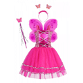 Imagem da oferta Kit Fantasia Princesa Infantil Menina Borboleta Fadinha Asa