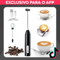 Imagem da oferta Mini Mixer Portátil Bidirectional Espumador Leite USB Recarregável Cozinha Cafe Ovo com...
