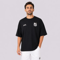 Imagem da oferta Camiseta Santos Sempre Santos Oversized Preta