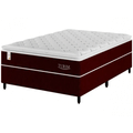 Imagem da oferta Cama Box Casal (Box + Colchão) Plumatex de Mola - Ensacada 53cm de Altura Turim