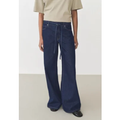 Imagem da oferta Calça Jeans Mango Wide Leg Olivia Azul