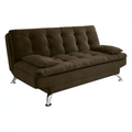 Imagem da oferta Sofá-Cama 3 Lugares Casal Premium II Suede