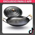 Imagem da oferta Disco de Arado 57 cm com Borda e Tampa para Cozinha - Acessório de Cozinha Prático e Re...