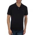 Imagem da oferta Camisa Polos Masculina Preta com Detalhe - Camisaria Colombo