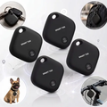 Imagem da oferta Kit 4 Smart Tag Localizador Mini Rastreador Para iPhone Ios Preto