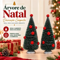 Imagem da oferta Kit 2 Mini Árvores de Natal de Mesa Nevadas
