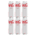 Imagem da oferta Pack de Refrigerante Coca-Cola Light Lata 310ml - 6 unidades