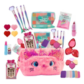 Imagem da oferta Kit Maquiagem Infantil Maleta Com Batom, Sombra E Gloss