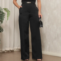 Imagem da oferta Calça Feminina Social Pantalona Com Cinto Para Trabalhar