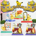 Imagem da oferta Bonecos de Ação Pokémon Edição Comemorativa Série Pikachu e Amigos Caixa Surpresa Modelos de Anime Decorações de