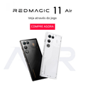 Imagem da oferta Smartphone REDMAGIC 11 Air 5G, Snapdragon 8 Elite, Tela OLED de 6,8", 144Hz, Bateria de 7000mAh, NFC – PretoBranco