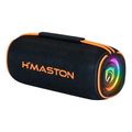 Imagem da oferta Caixa De Som Bluetooth Portátil 40w H'maston Tn22 Rgb Tws Preto