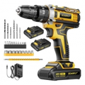 Imagem da oferta Parafusadeira Furadeira De Impacto Profissional Sem Fio 48v Azul 127220v 5060hz
