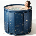 Imagem da oferta Banheira Dobrável 254l Spa Adulto Ofurô Ou Gelo Portátil