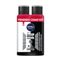 Imagem da oferta Kit NIVEA Desodorante Aerosol Men Black&White Invisible - 2 unidades