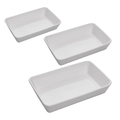 Imagem da oferta LYOR - Conjunto 3 Refratários Línea Branco Porcelana