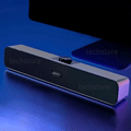 Imagem da oferta Mini Soundbar Caixa De Som Potente Smart Tv Pc Notebook P2 6W 38cm