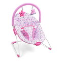 Imagem da oferta Cadeira de Descanso Para bebê Nap Time 0-11kgs Rosa Cinto de 3 pontos Com Acessórios Interativos Multikids Baby BB291