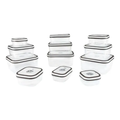 Imagem da oferta Kit com 12 Potes Herméticos Electrolux c Tampa