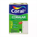 Imagem da oferta Latex acrílica tinta coral anti mofo branco 18l coralar branco fosco