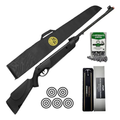 Imagem da oferta Carabina Pressão Dione Sport Mh 5,5mm Rossi Mola + Chumbinho Preto 5.5 Mm
